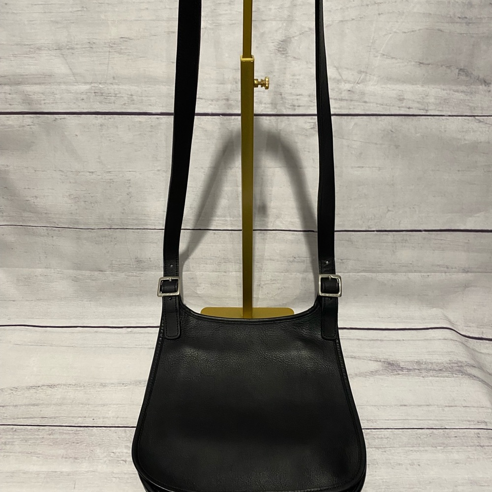 *NEW YEAR, NEW TO YOU* Authentic Vintage Coach Leather Saddle Crossbody Bag 9135 - Picture 8 of 13